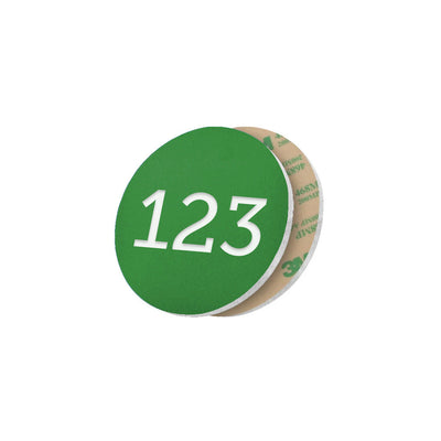 Acrylic Number Tags