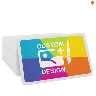 Custom Printed Rectangular Tokens 64x42mm - MOQ 100