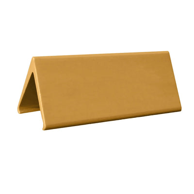 Blank Gold Aluminium Table Sign 120x55mm