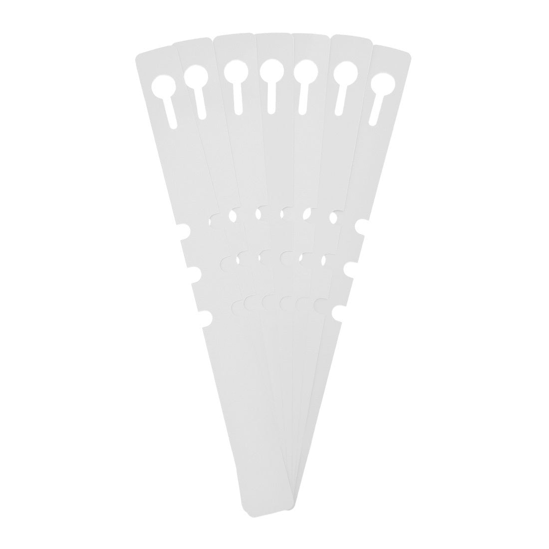 Plastic Wrap Around Plant & Industrial Labels - 6 Colours 100 Pack