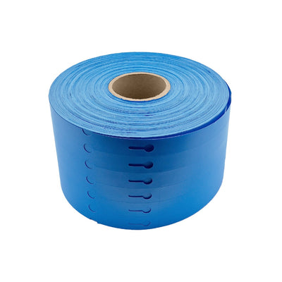Blue Plant Tags On Roll For TT Printer 160x17mm