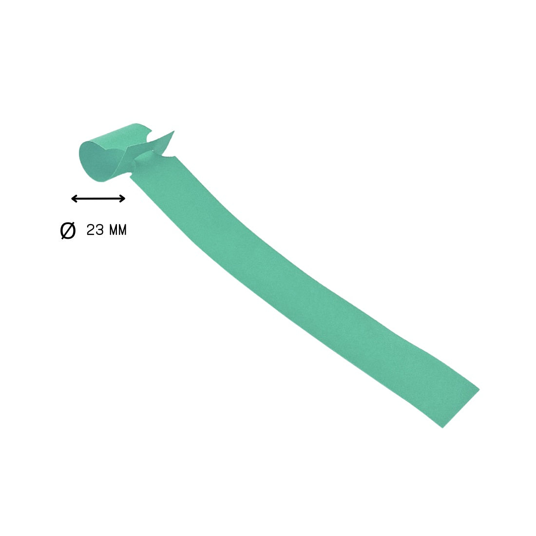 Green Plant Loop Labels On Roll Loop Size 23mm