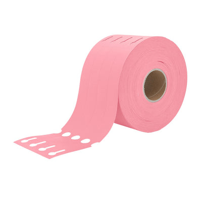 Pink Plant Wrap Around Labels On Roll