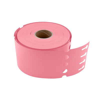 Pink Plant Wrap Around Labels On Roll