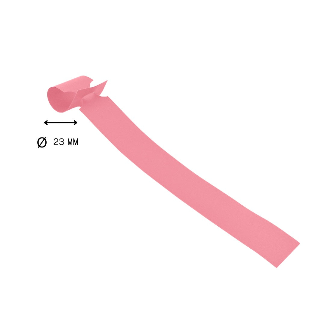 Pink Plant Loop Around Labels With 23mm Loop