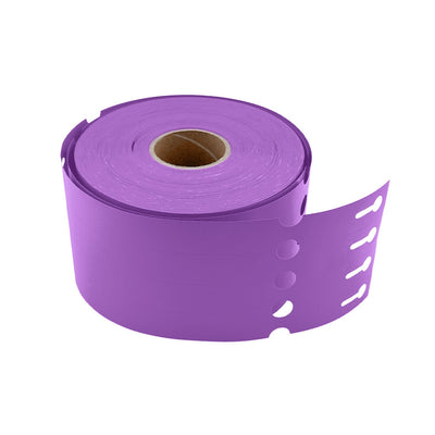Purple Loop Lock Label On Roll For Horticulture