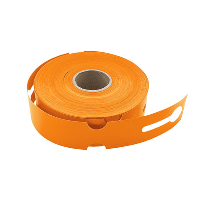 Orange Wrap Around Tags For Thermal Transfer Printer On Roll