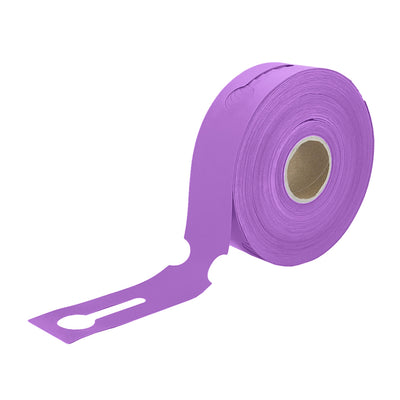 Purple Wrap Around Plant Tags On Roll For Thermal Transfer Printer