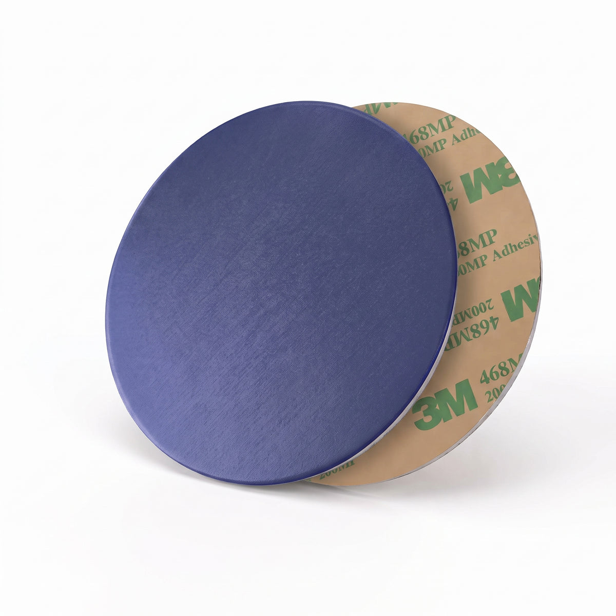 Blank Round Coloured Aluminium Tags With Adhesive Tape