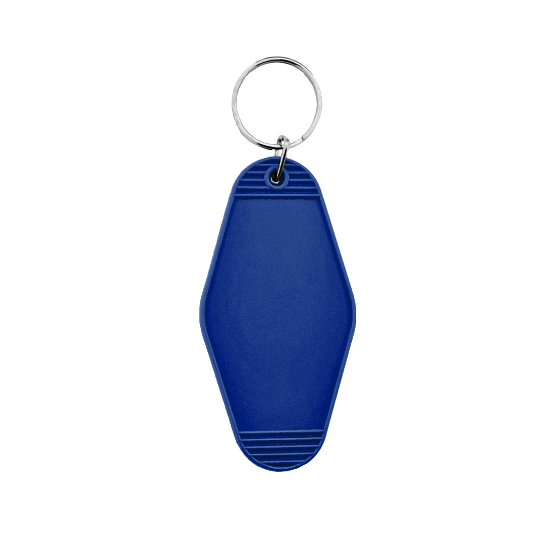 Blue Vintage motel key fob