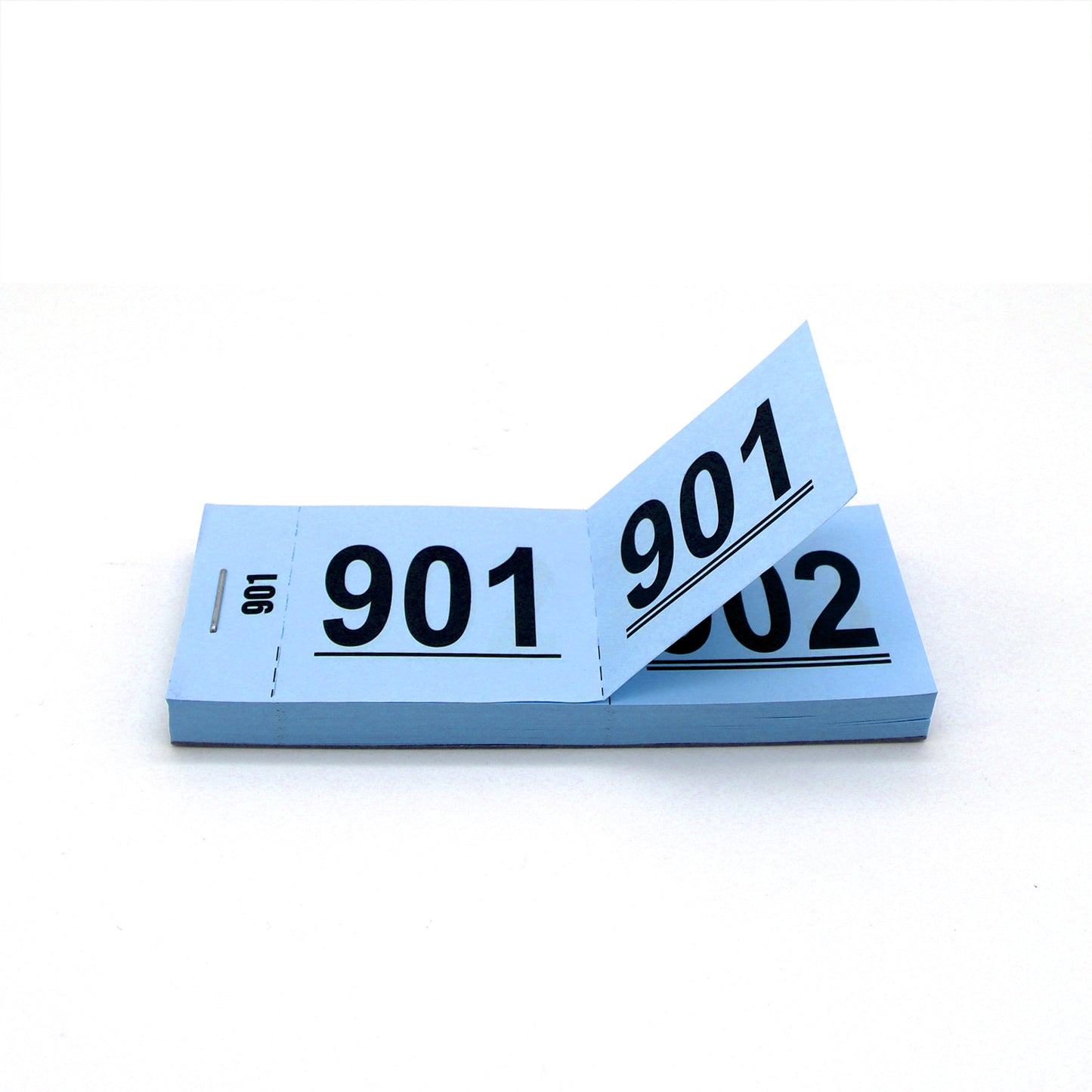 Raffle Check Tickets Cloakroom Tickets 1-1000 Blue