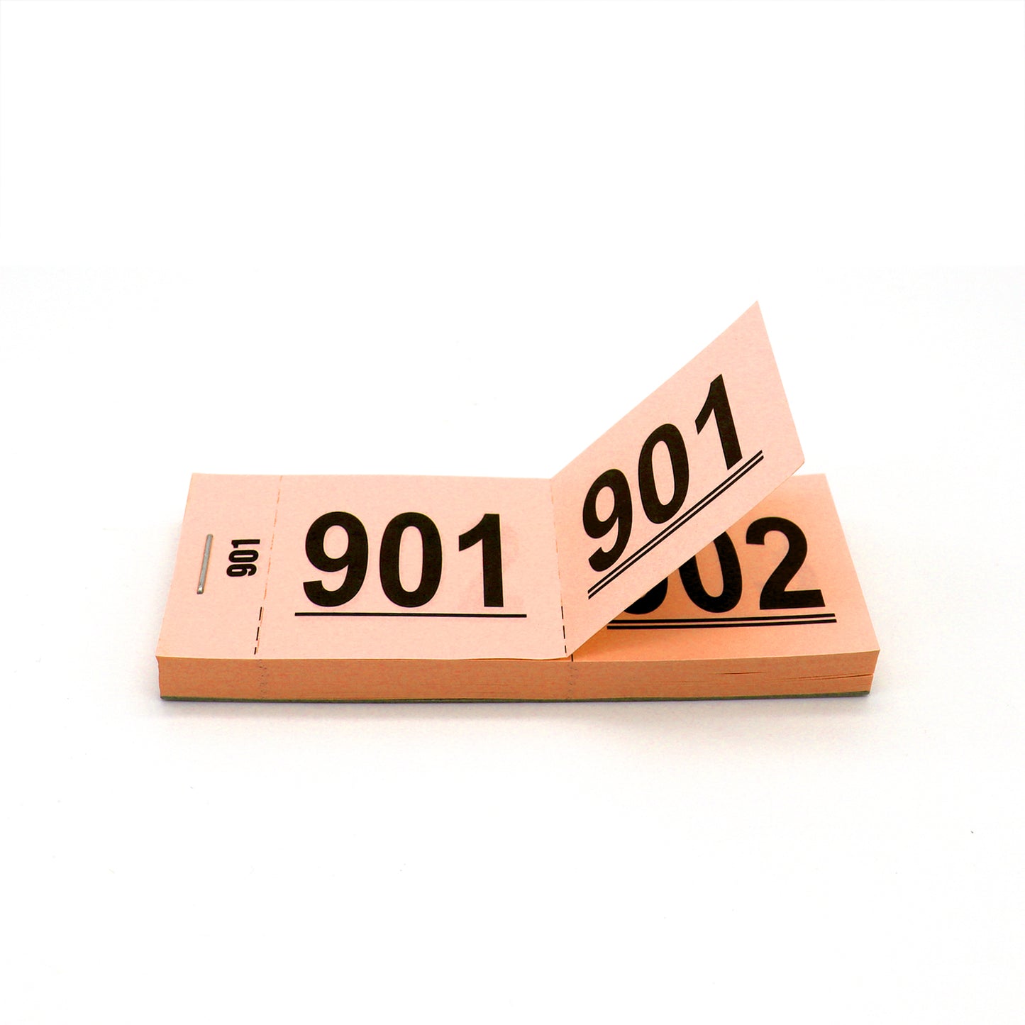 Raffle Check Tickets Cloakroom Tickets 1-1000 Orange