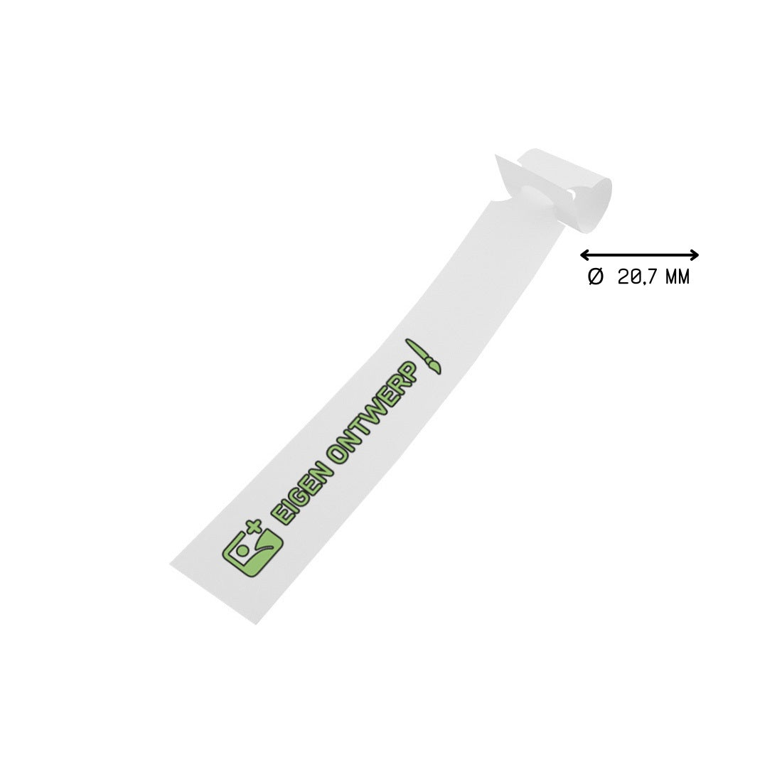 Custom Printed Self-Locking Labels On Sheets - 250x25mm 200 Pack