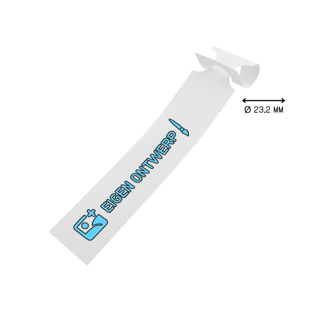 Custom Printed Self-Locking Labels On Sheets - 250x38mm 200 Pack