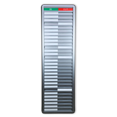 Large In and Out staff Absence or Presence Status Board For Offices 30 names