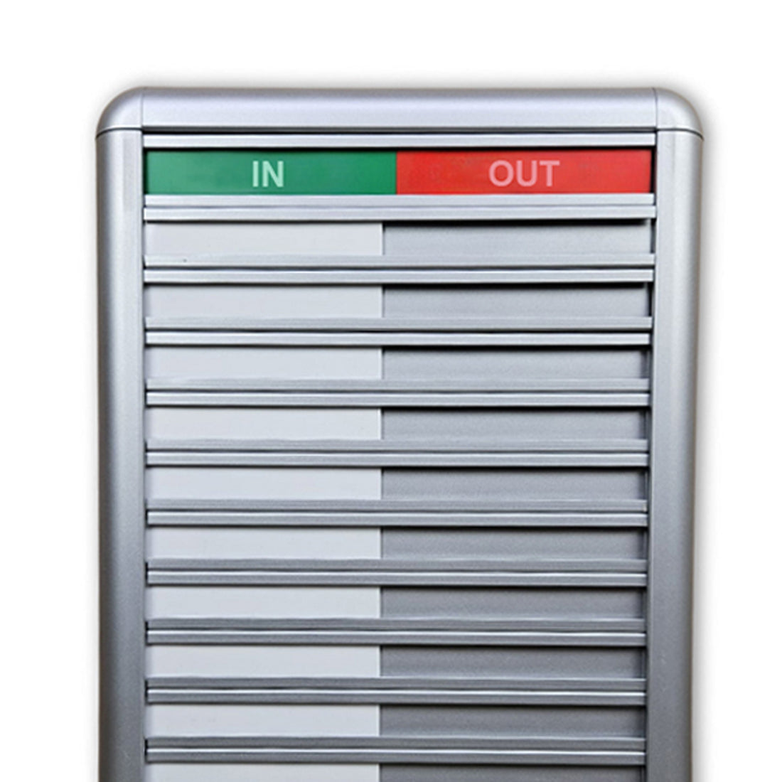 Close up Image Of In Out Office Sign
