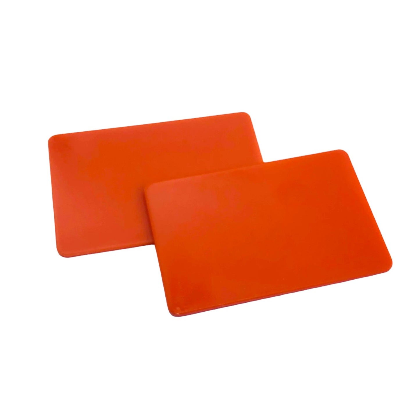 カスタム印刷長方形トークン 64x42mm - MOQ 100