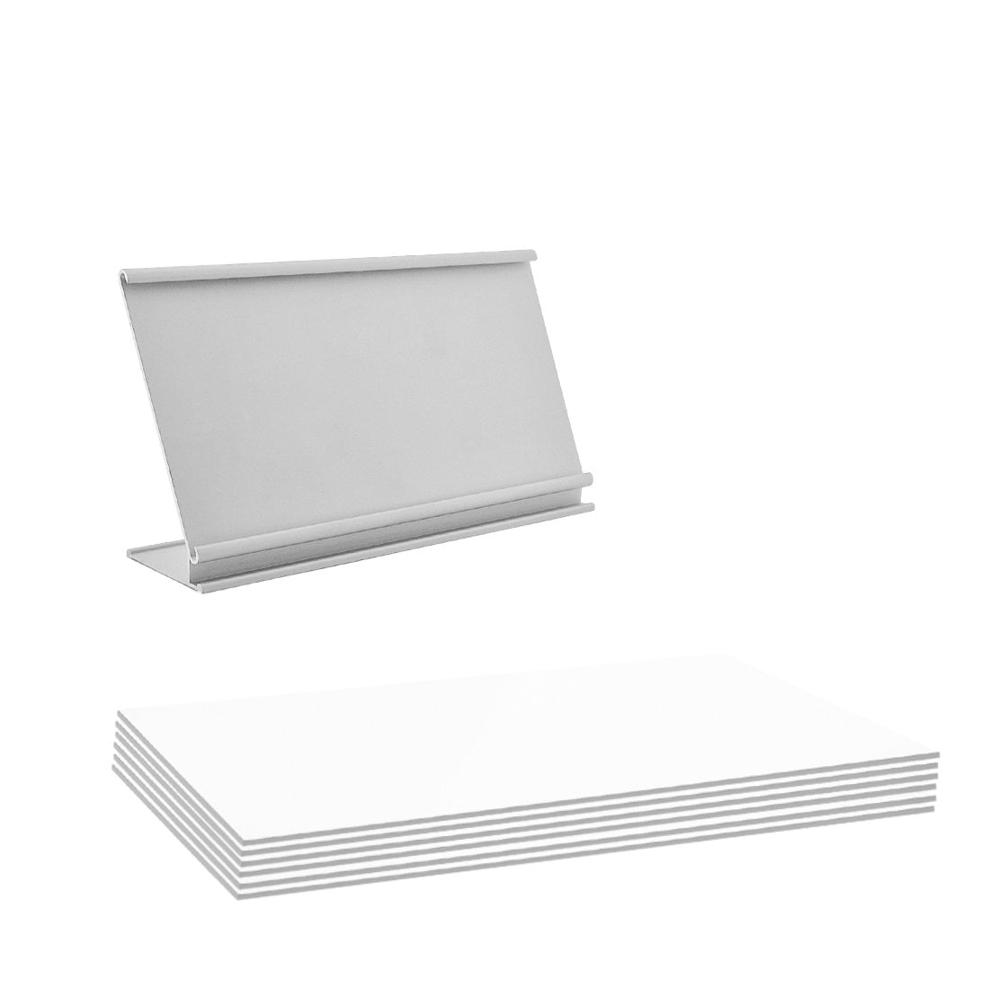 Paper Insert Refills For Name Card Holder 170x00mm - 6 Pack