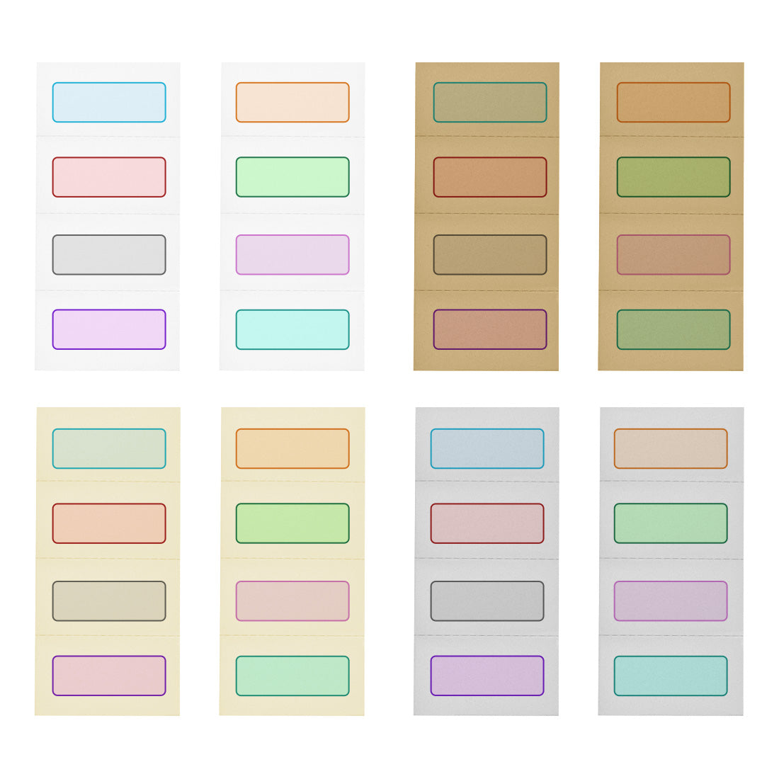 Paper Colour Options For Custom Printed Paper Tickets