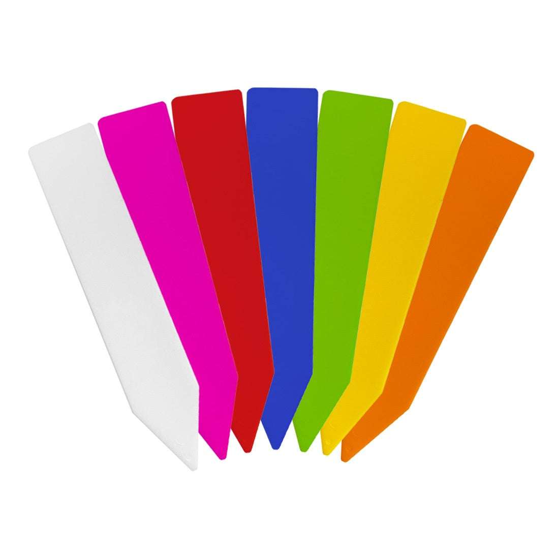 plastic plant label stakes Plant Label Stakes for Garden Beds and Pots | Plastic Plant Markers 18x100mm