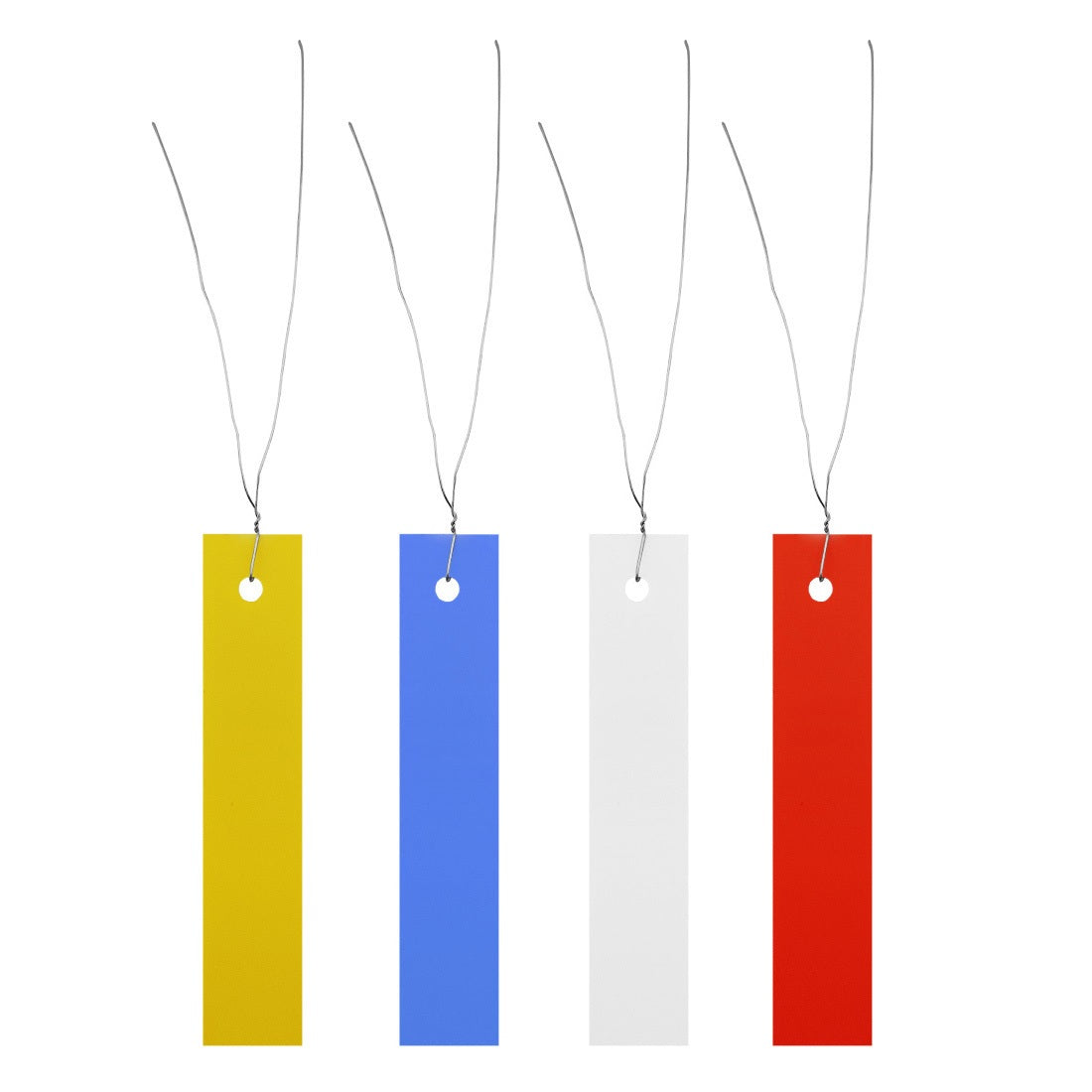 hanging plant tags Hanging Plant Labels | 250 Bulk Pack | Wire Plant Tags