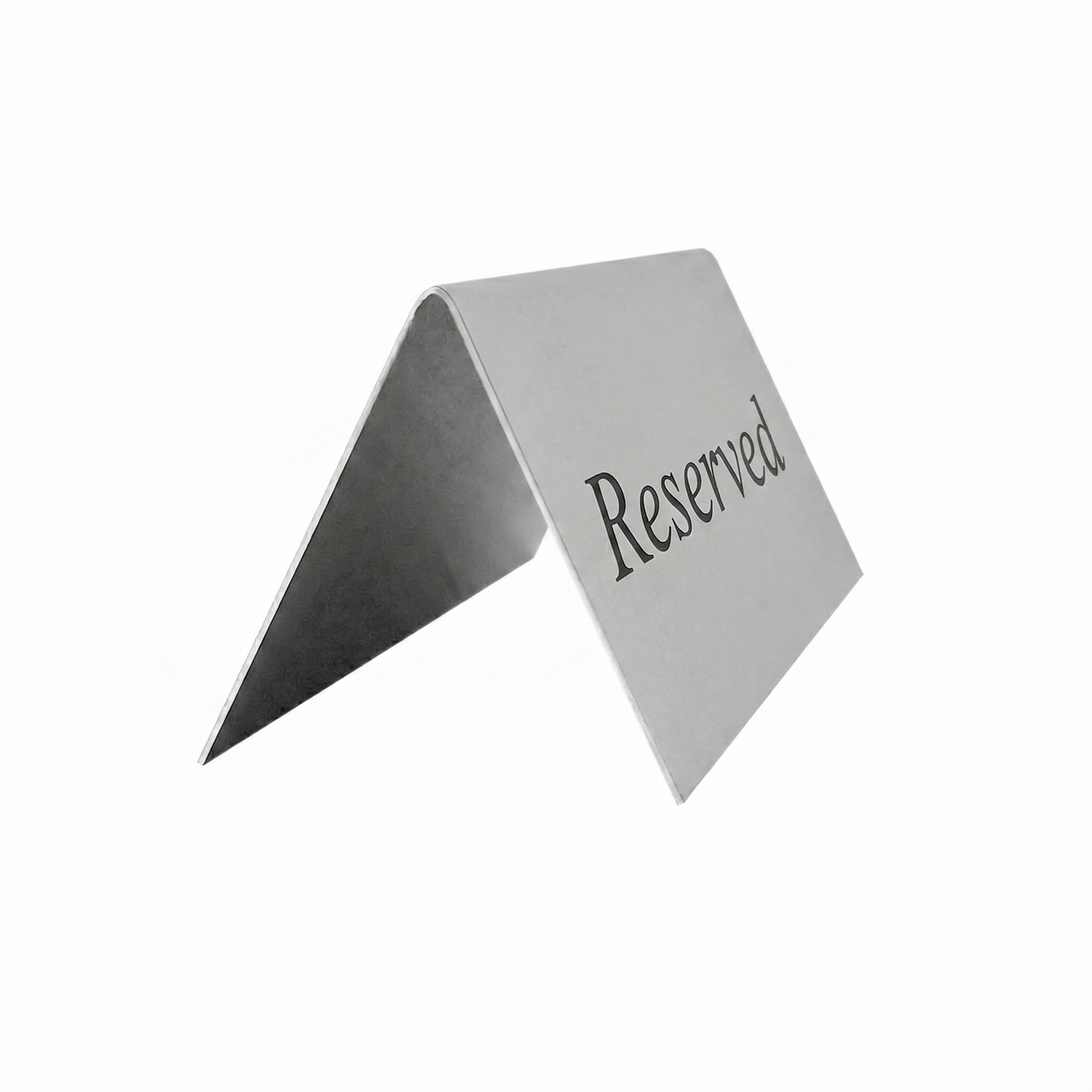 Budget Friendly Rerved Table Maker from Silver Aluminium 100x40mm Side View