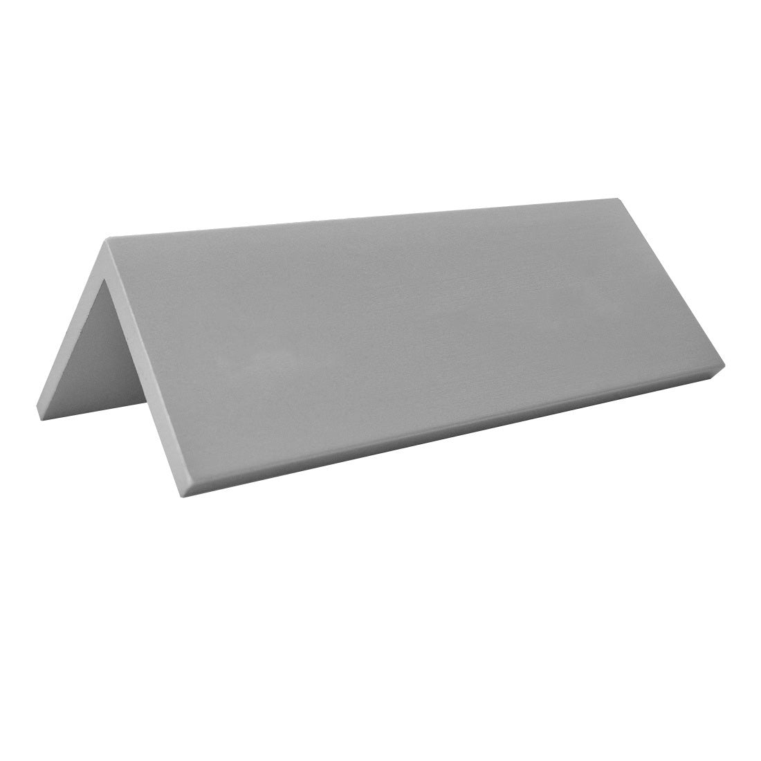 Silver Blank Aluminium Table Signs Roof Shape Design A-frame