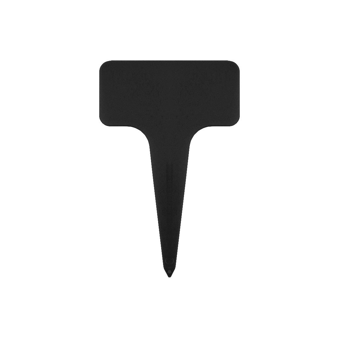 Plant Display Label Black T-Shaped