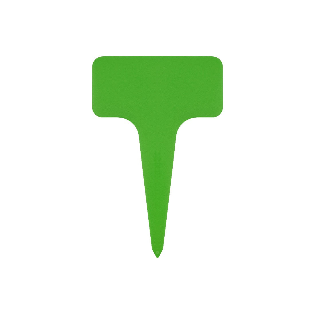 Plant Display Label Green T-Shaped
