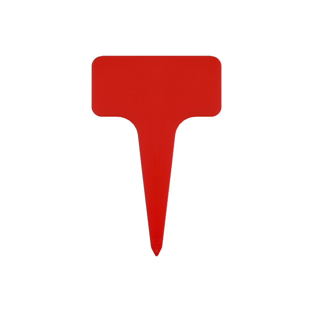 Plant Display Label Red T-Shaped