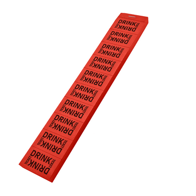 Drink Tickets On Strips