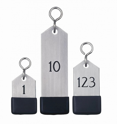 Stainless Steel Hotel Key Tags