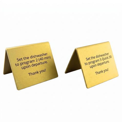 Table & Desk Signs