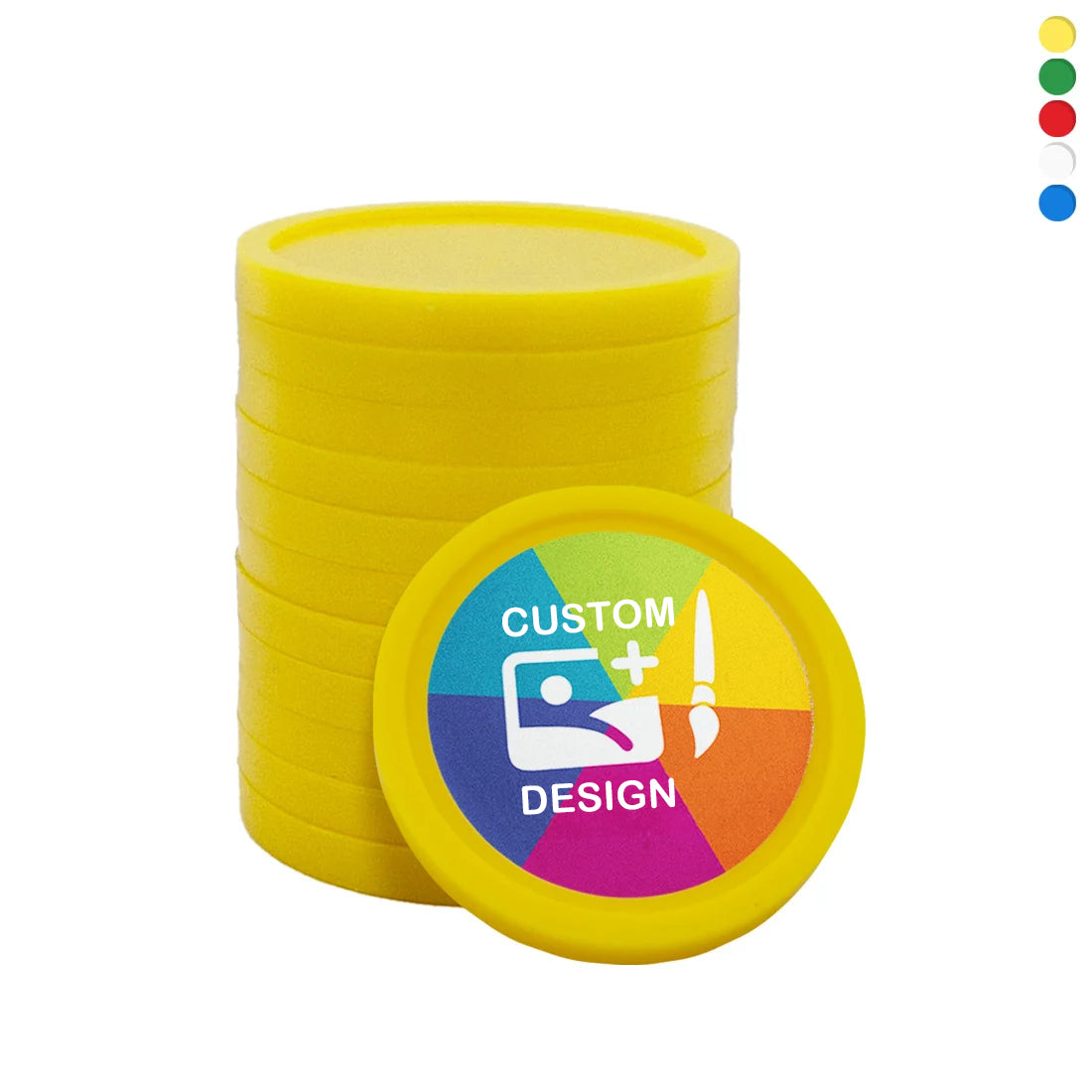 Affordable Printed Plastic Tokens in 23mm | Custom Tokens | CombiCraft ...