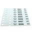 Custom Printed Numbered Self-Locking Labels With Tear-Off Stud - 250x25mm 200 Pack