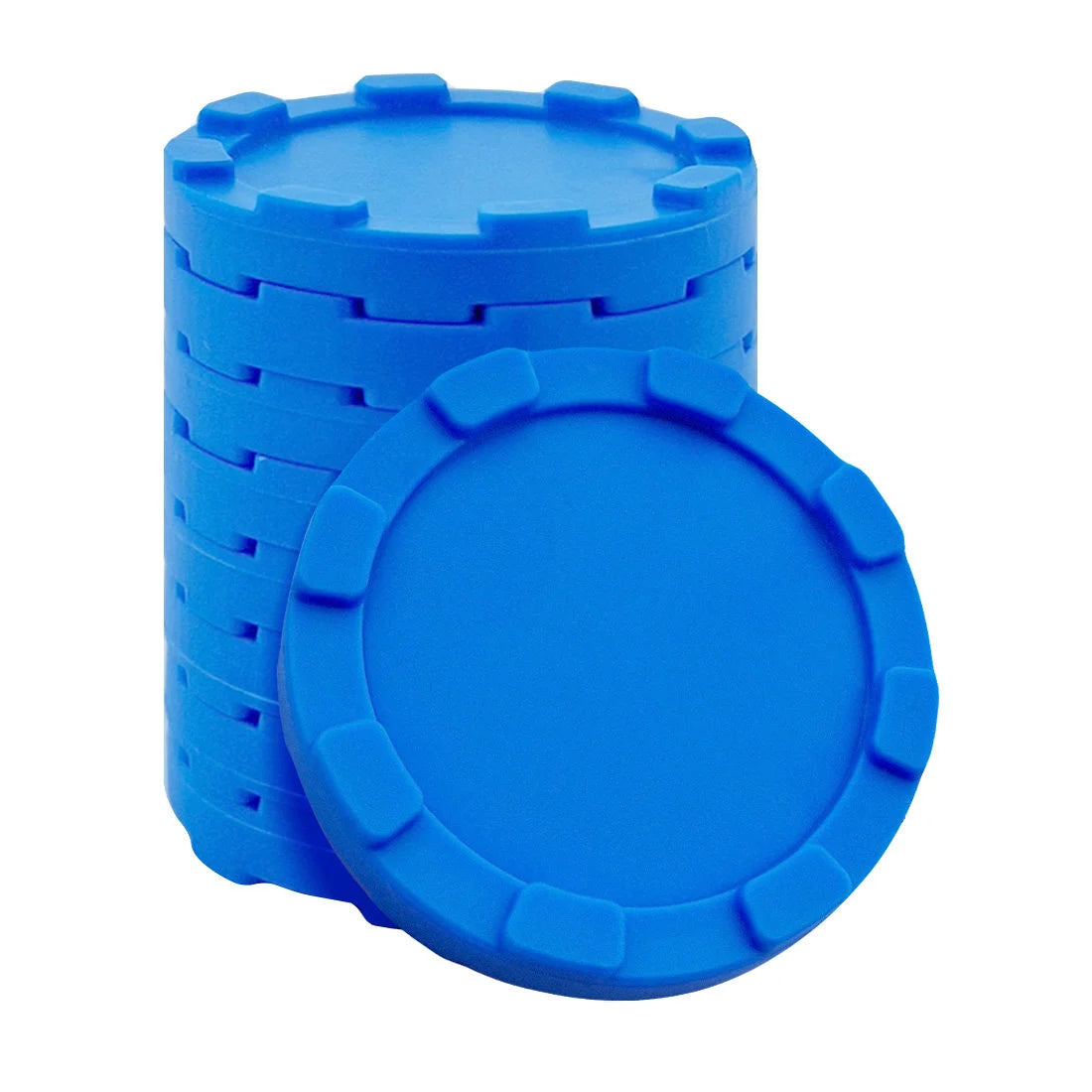 積み重ね可能な丸型プラスチックトークン 29mm