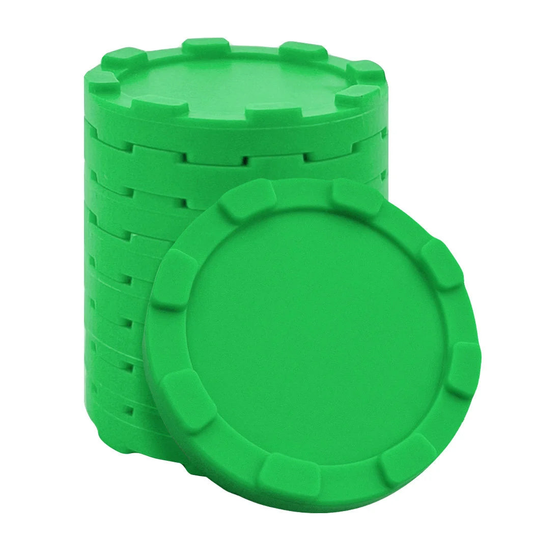 積み重ね可能な丸型プラスチックトークン 29mm