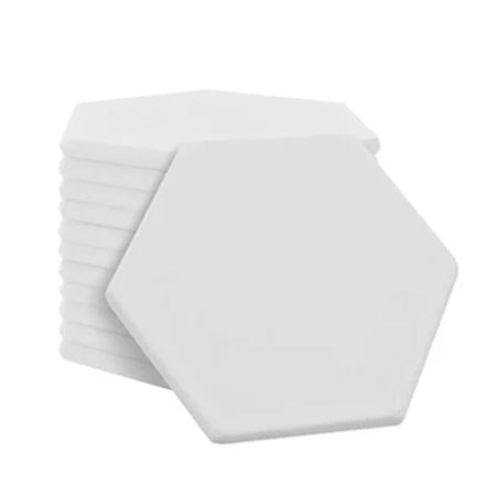 Hexagon Plastic Tokens 38mm