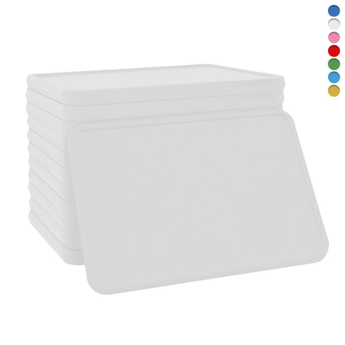 Rectangular Plastic Tokens 50x35mm