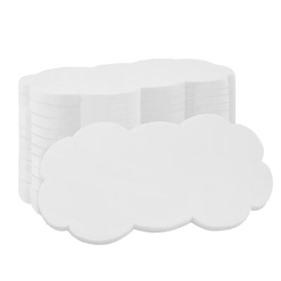 Rectangular Cloud Plastic Tokens 42x32mm