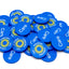 Custom Printed Round Plastic Tokens 29mm - MOQ 100
