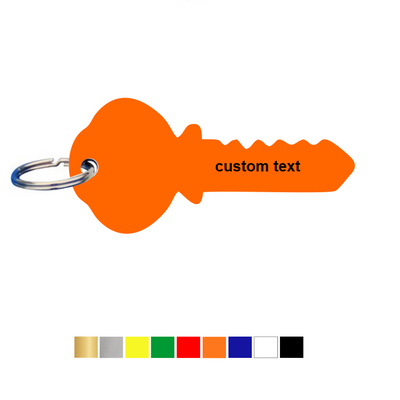 Key Shaped Key Ring