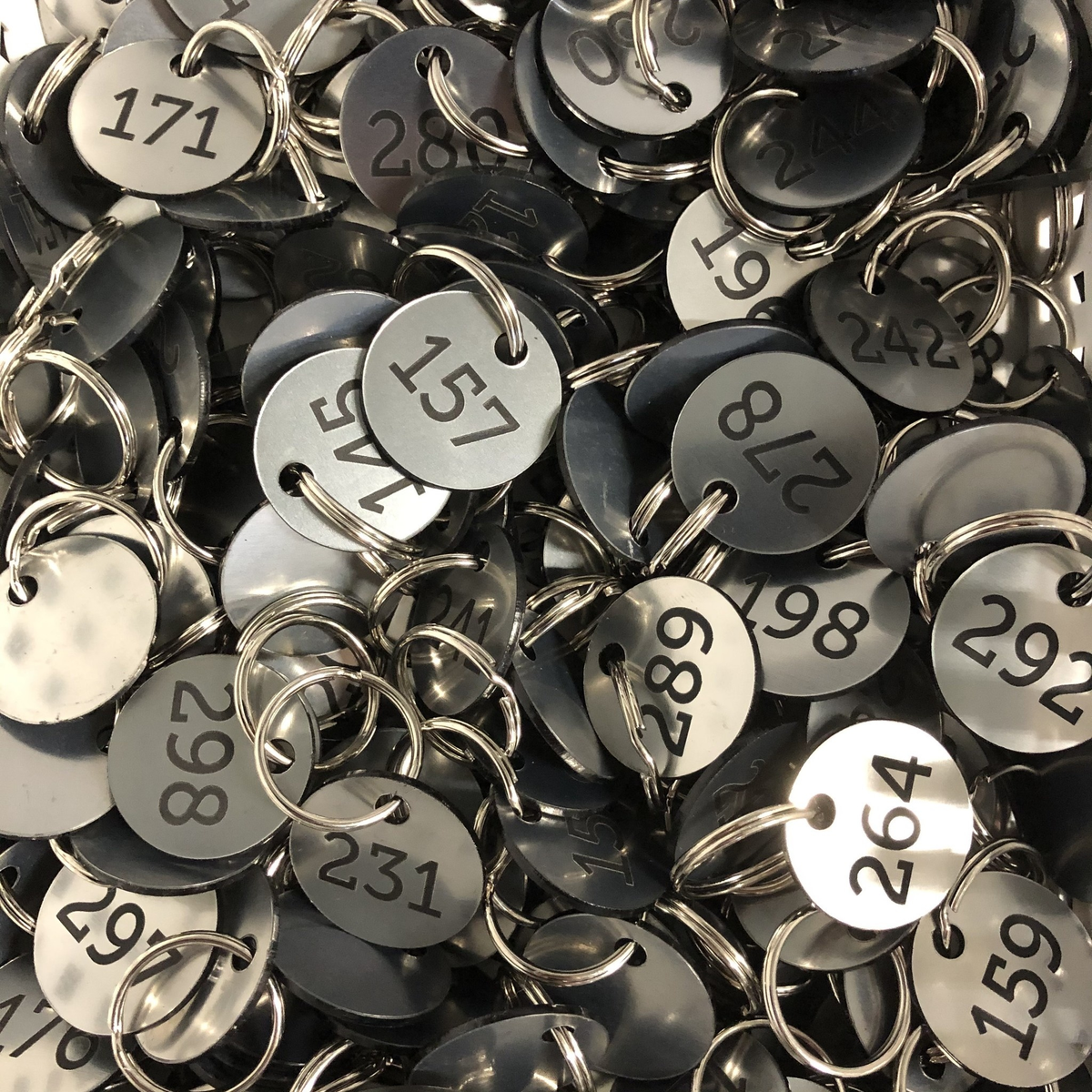 Key Tags With Numbers Key Tags with Custom Numbering | Numbered Key Rings | CombiCraft ...