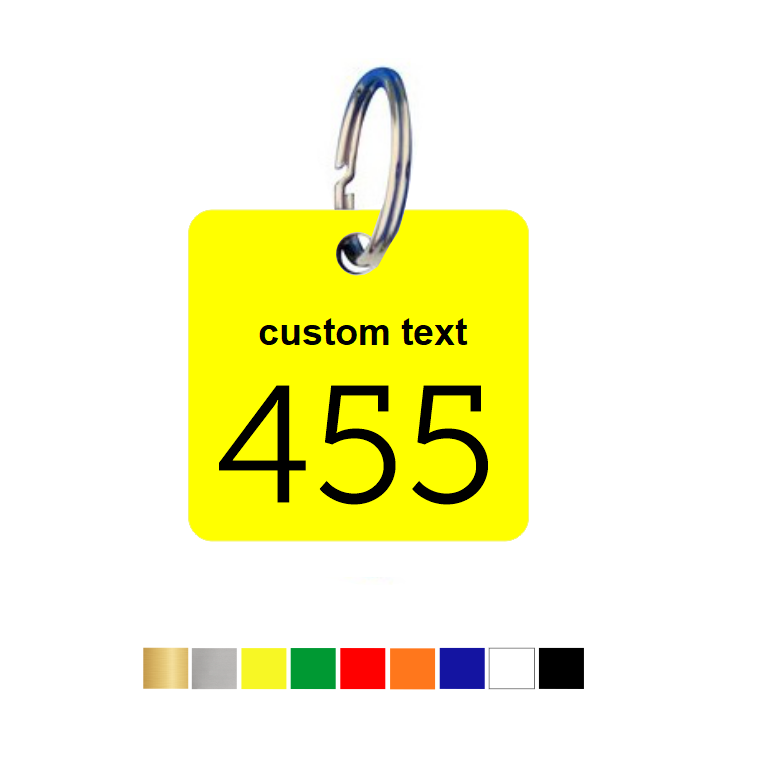 Custom Engraved Acrylic Key Tags | Personalized Key Rings | CombiCraft ...