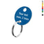 Acyrlic key tags with upto two lines of text engraving and two drill holes top and bottom