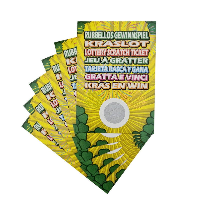 Scratchie Raffle Scratch-Off Cards Animal-Themed | Fun Lottery Scratchies Set ...