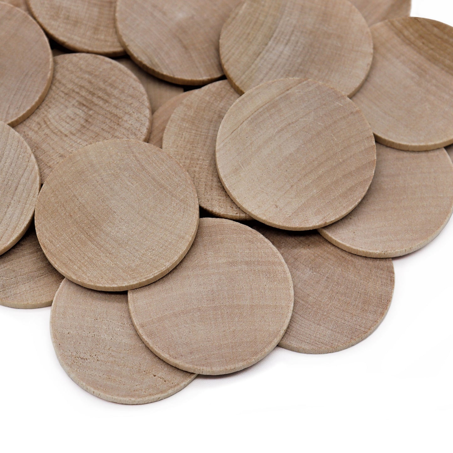 Round Wooden Disc Unfinished