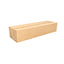 Beech Wood Slotted Menu Base 100x30mm