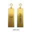 Rectangle Aluminium Hotel Key Tags | Bercy | With Engraving