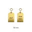 Rectangle Aluminium Hotel Key Tags | Bercy | With Engraving